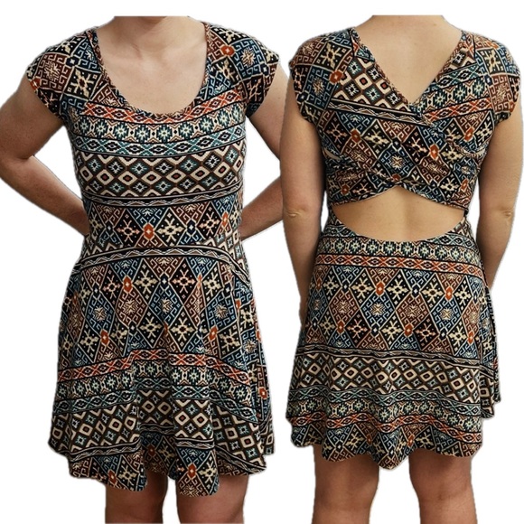 Vintage Empire Waist Mini Dress - Picture 5 of 5